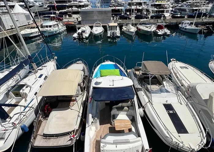Luxury Boat In Monaco